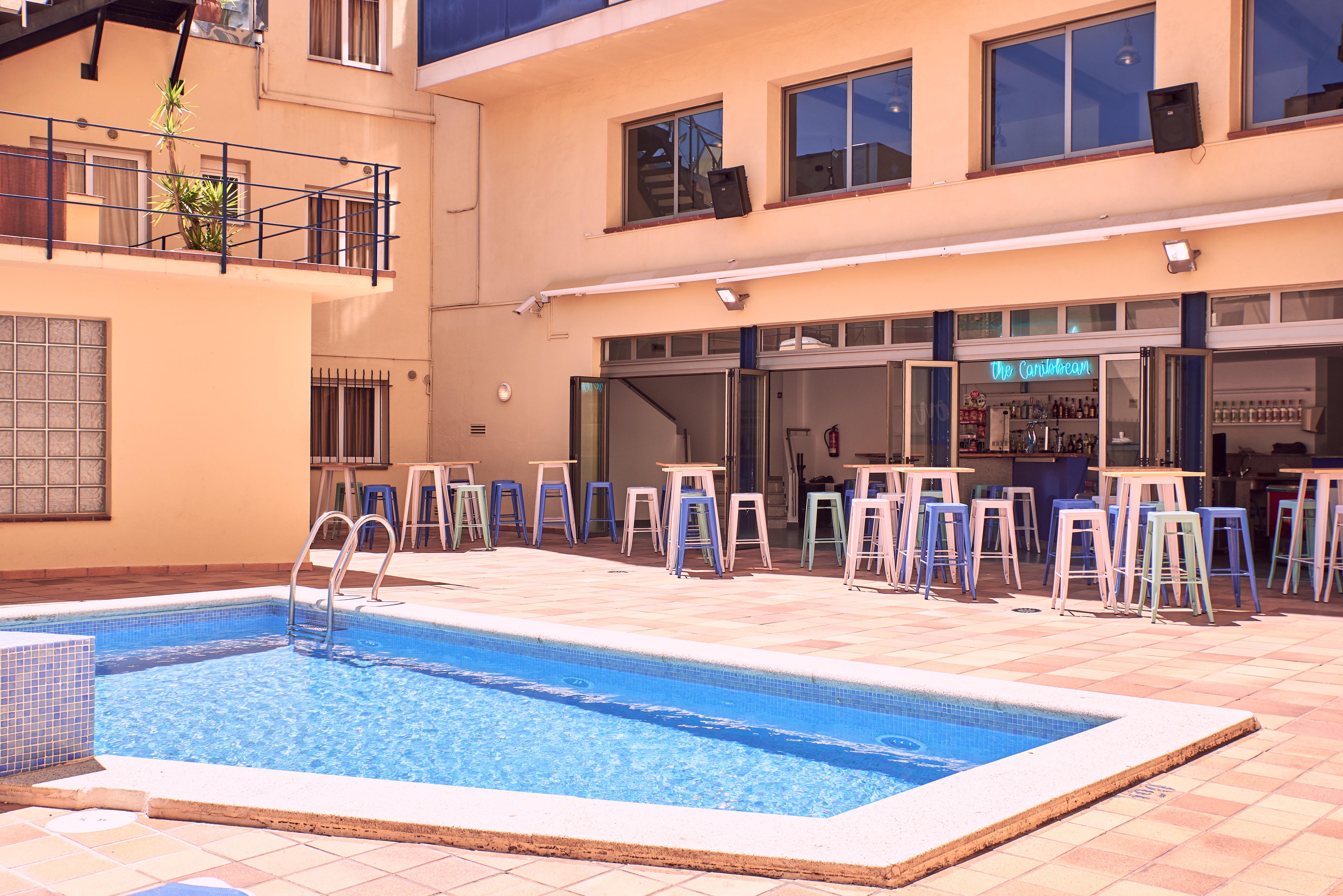 Hotel Caribe Lloret de Mar Esterno foto